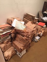 enlèvement de cartons et d'archives