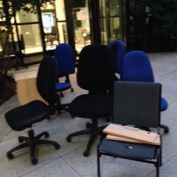 chaises à débarrasser